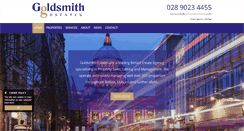 Desktop Screenshot of goldsmithestates.com